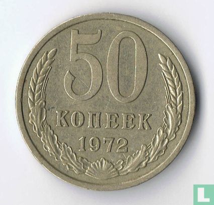 Russie 50 kopeks 1972 - Image 1