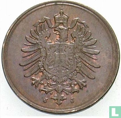 Empire allemand 1 pfennig 1887 (J) - Image 2
