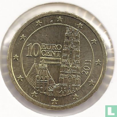 Autriche 10 cent 2011 - Image 1