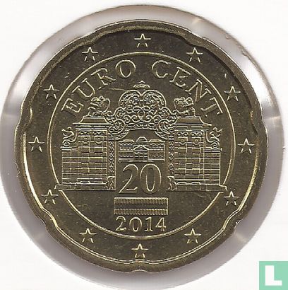 Austria 20 cent 2014 - Image 1