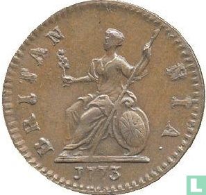 Royaume-Uni 1 farthing 1773 - Image 1