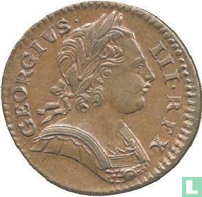 Royaume-Uni 1 farthing 1773 - Image 2