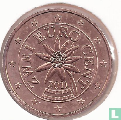 Autriche 2 cent 2011 - Image 1