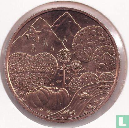 Austria 10 euro 2012 (copper) "Steiermark" - Image 2