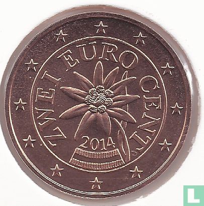 Autriche 2 cent 2014 - Image 1