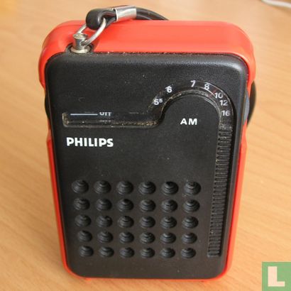 Philips RL 047 design radio (oranje) - Bild 2