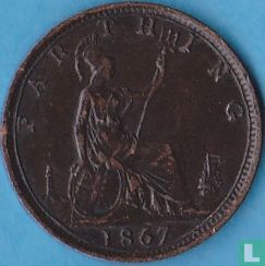 Vereinigtes Königreich ½ Penny 1867 - Bild 1