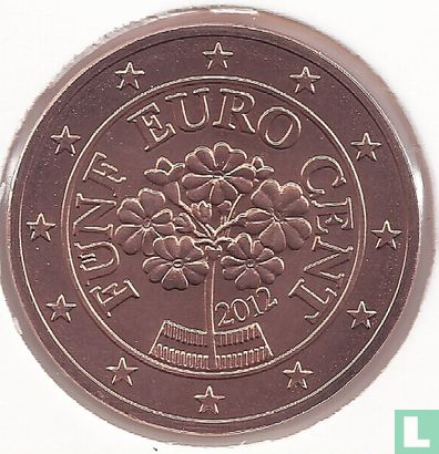 Austria 5 cent 2012 - Image 1