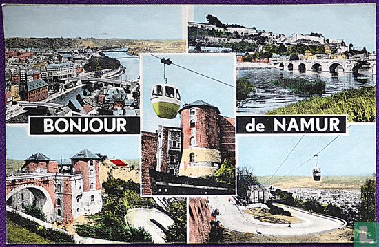 Bonjour de Namur . Groetjes uit Namen - Afbeelding 1