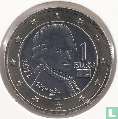 Oostenrijk 1 euro 2012 - Afbeelding 1
