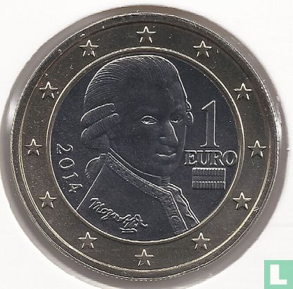 Oostenrijk 1 euro 2014 - Afbeelding 1
