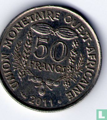 États d'Afrique de l'Ouest 50 francs 2011 "FAO" - Image 1