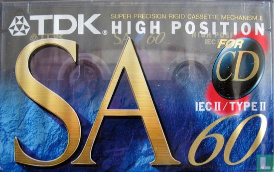 TDK SA60 cassette - Afbeelding 1