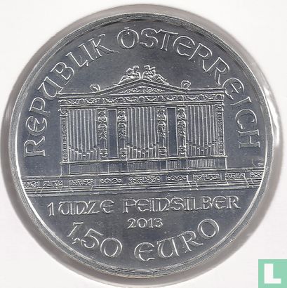 Austria 1½ euro 2013 "Wiener Philharmoniker" - Image 1