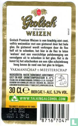 Grolsch Weizen (62957) - Image 2