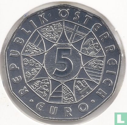 Austria 5 euro 2013 (silver) "Wiener Walzer" - Image 2