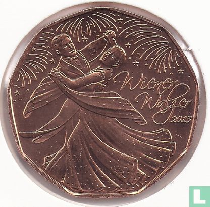 Austria 5 euro 2013 (copper) "Wiener Walzer" - Image 1