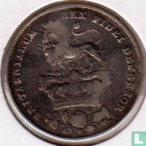 Royaume Uni 1 shilling 1825 - Image 2