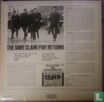 The Dave Clark Five Return! - Afbeelding 2