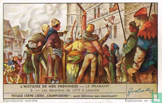 Les désordres de 1379 à Louvain