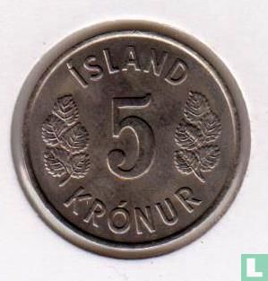 Iceland 5 krónur 1973 - Image 2