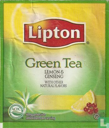 Green Tea  Lemon & Ginseng - Afbeelding 1