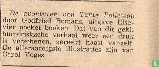 19631228 De avonturen van Tante Pollewop door Godfried Bomans, ...