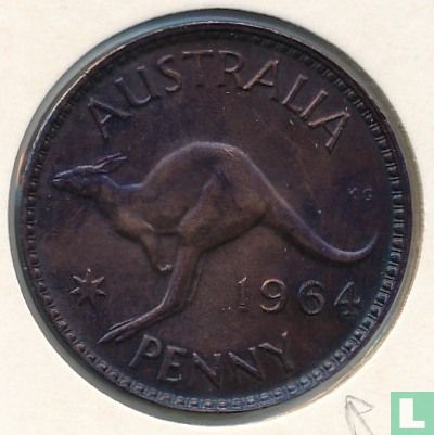 Australië 1 penny 1964 (Zonder punt) - Afbeelding 1