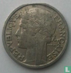 France 2 francs 1941 (faulty coinplate) - Image 2