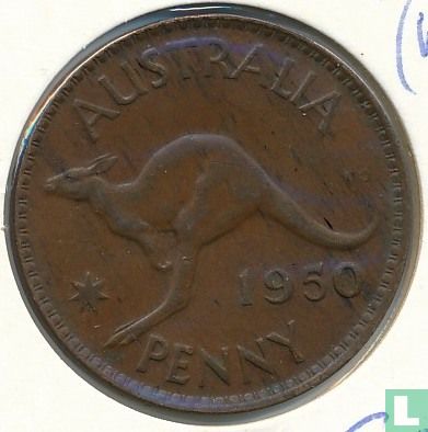 Australië 1 penny 1950 (Zonder punt) - Afbeelding 1