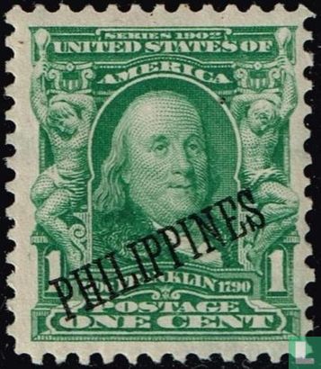 American presidents, with overprint