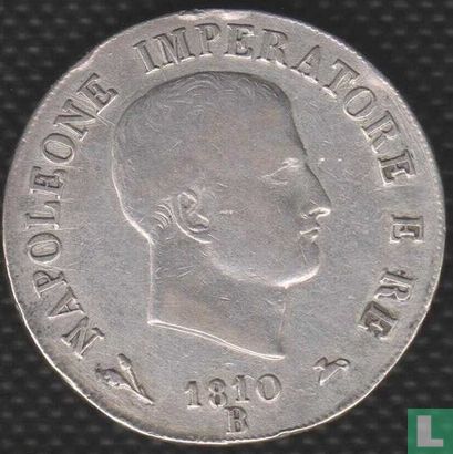 Kingdom of Italy 5 lire 1810 (B) - Image 1