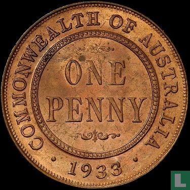 Australie 1 penny 1933/2 - Image 1