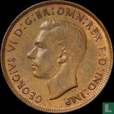 Australie 1 penny 1940 (K.G avec point bas) - Image 2