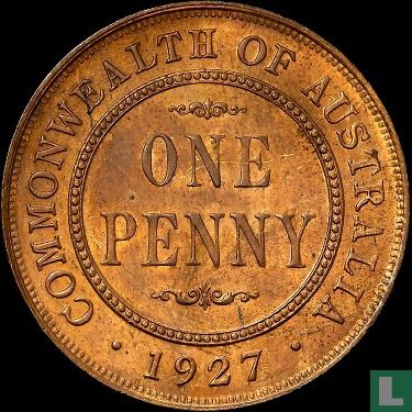 Australie 1 penny 1927 (reverse anglais) - Image 1