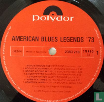American Blues Legends '73 - Afbeelding 3