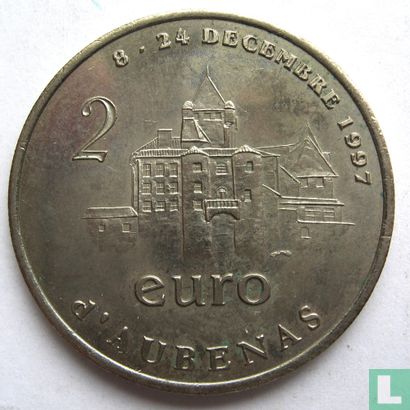 Aubenas 2 euro 1997 - Afbeelding 1
