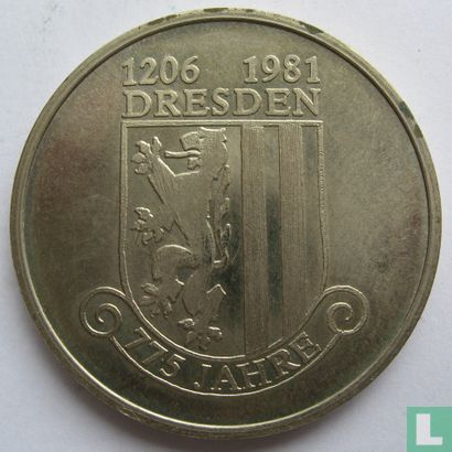 Dresden 1206 1981 - 775 Jahre - Afbeelding 1