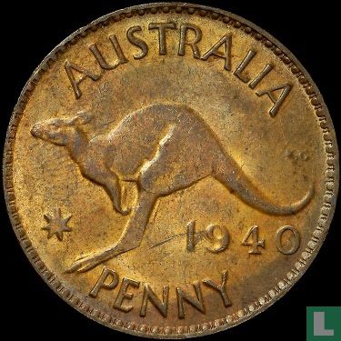Australie 1 penny 1940 (K.G.) - Image 1