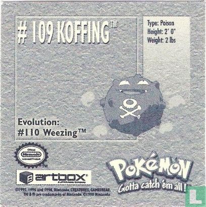 # 109 Koffing - Afbeelding 2