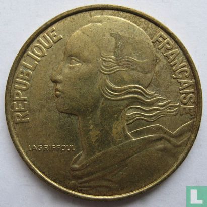 France 20 centimes 1994 (bee) - Image 2