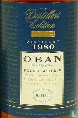 Oban 1980 Distillers Edition - Image 3
