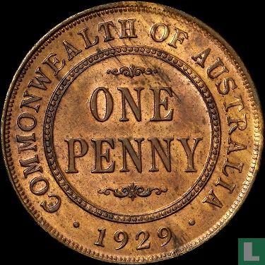 Australien 1 Penny 1929 (Indiasche Rückseite) - Bild 1