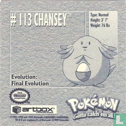 # 113 Chansey - Afbeelding 2