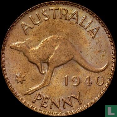 Australia 1 penny 1940 - Image 1