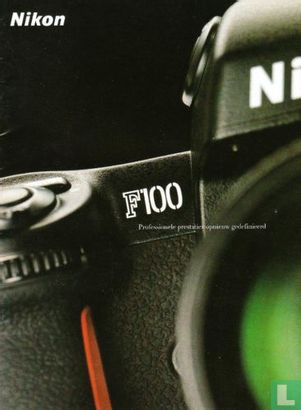 Nikon F100 Originele Product Folder
