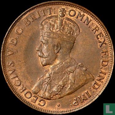Australia 1 penny 1927 (Indian reverse) - Image 2