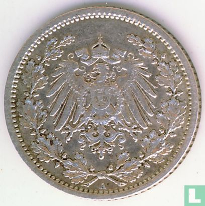 German Empire ½ mark 1912 (A) - Image 2
