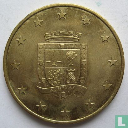 Aubenas 1 euro 1997 - Afbeelding 2