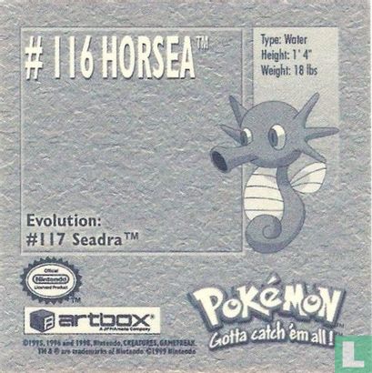 # 116 Horsea - Afbeelding 2
